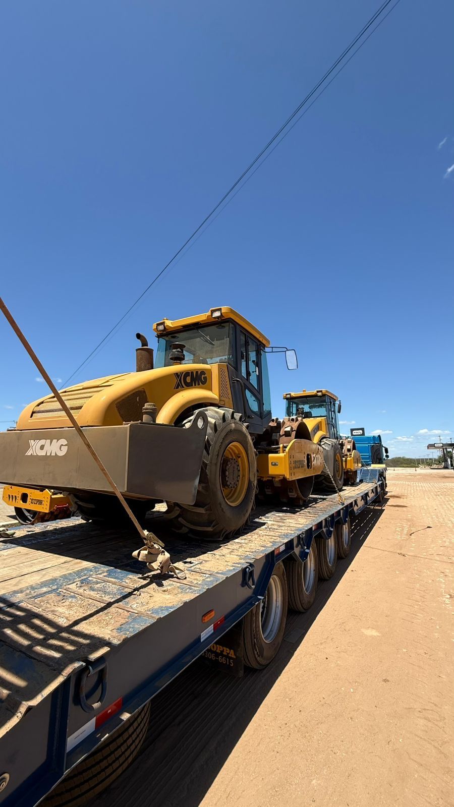 Transporte de equipamento